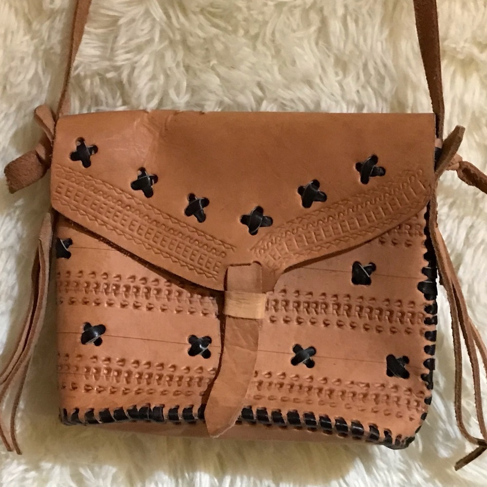 Leather Purse From Manitoulin Island